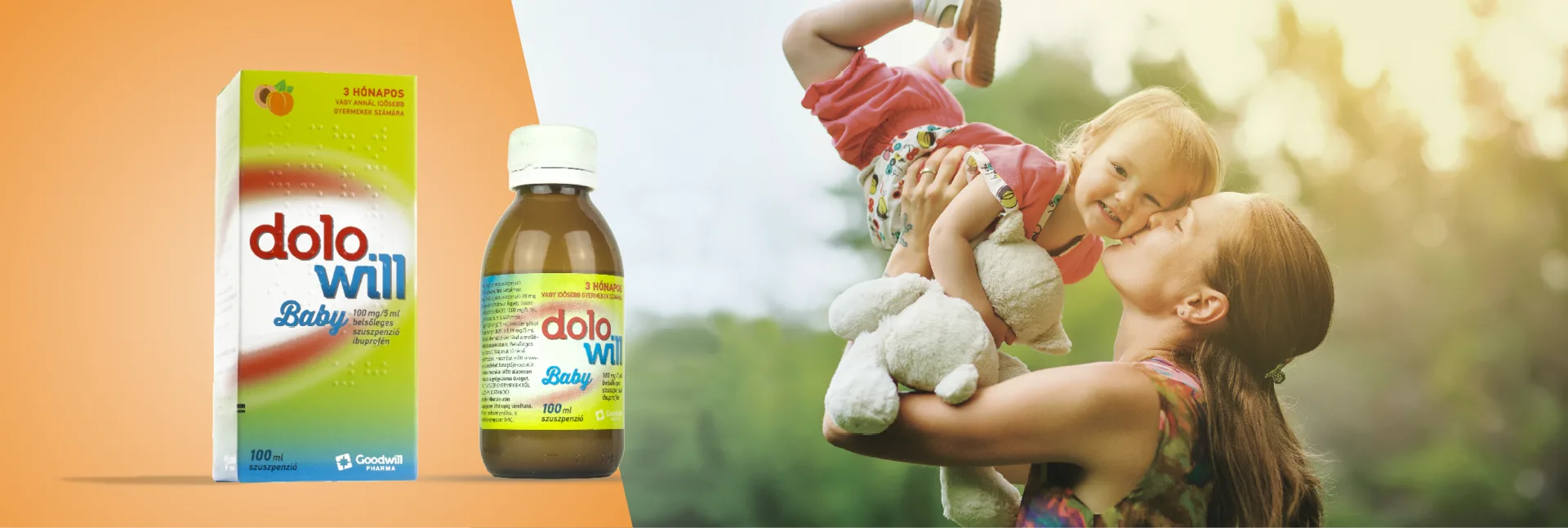 Dolowill Baby fájdalomcsillapító gyerekeknek